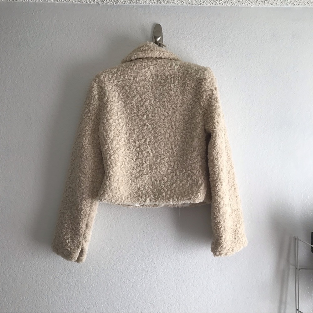 Sherpa Collared Button Down Jacket - image 2